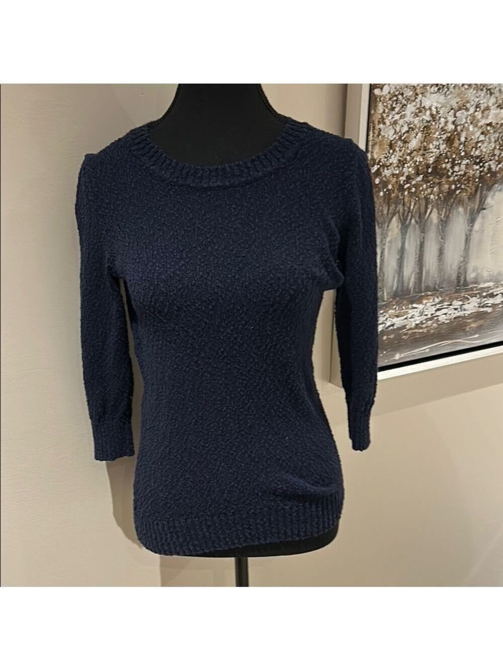 Banana Republic Blue Crew Neck Sweater